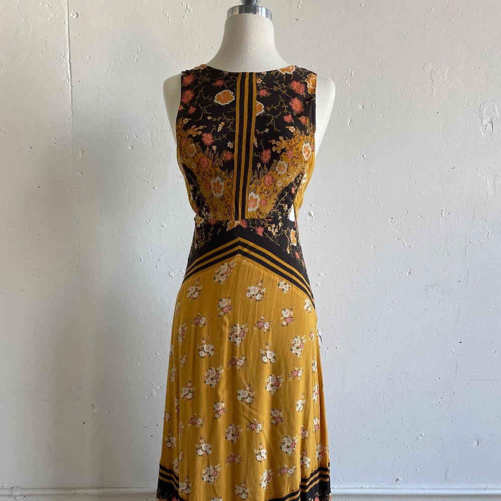 Free People Boho maxi dress